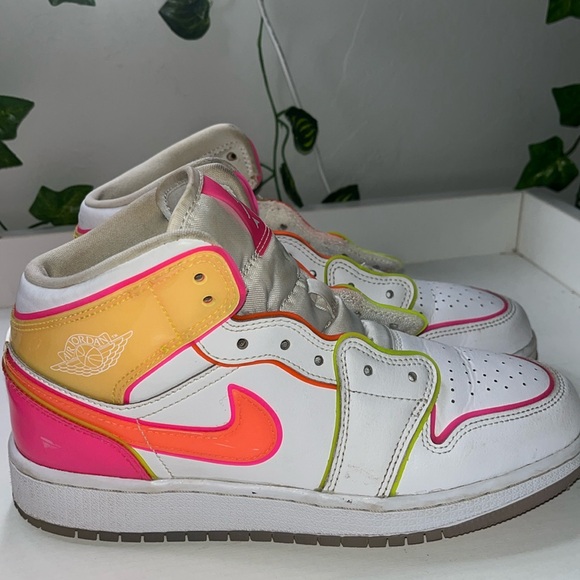 Neon Edge Glow Jordans